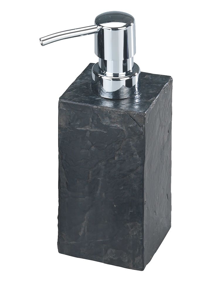 Wenko Seifenspender ''Slate Rock'' in Anthrazit - 250 ml - onesize