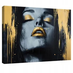 LEINWANDBILD Abstrakt Frau Modern 100x70