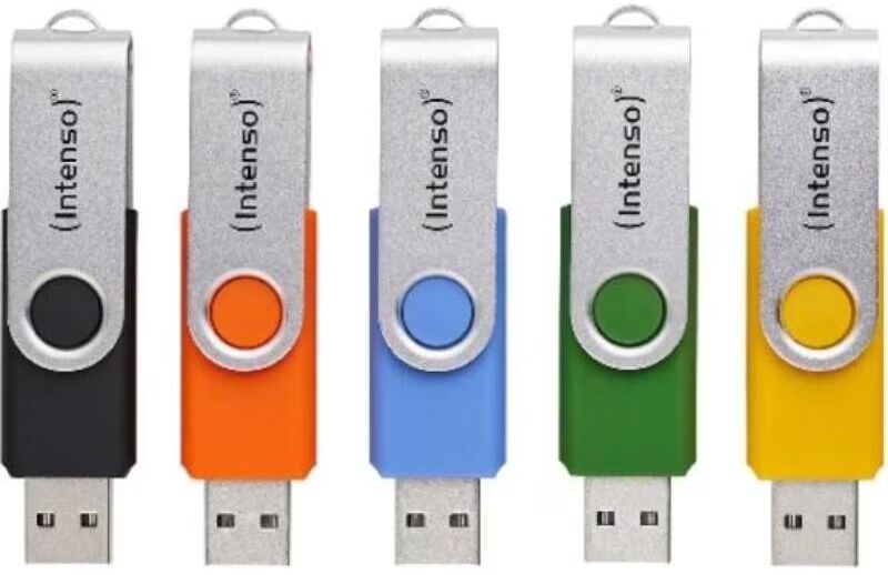 Intenso Office Line Multipack Memoria Usb 32 32gb 5 Unidades 3543585 Talla Única Unisex