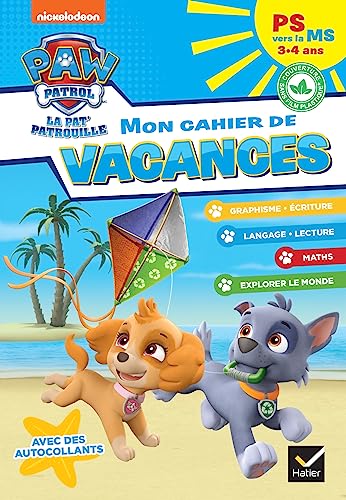 Pascale Magni - Mon cahier de vacances Pat' Patrouille PS vers la MS, 3-4 ans - Preis vom 09.10.2026 07:28:09 h