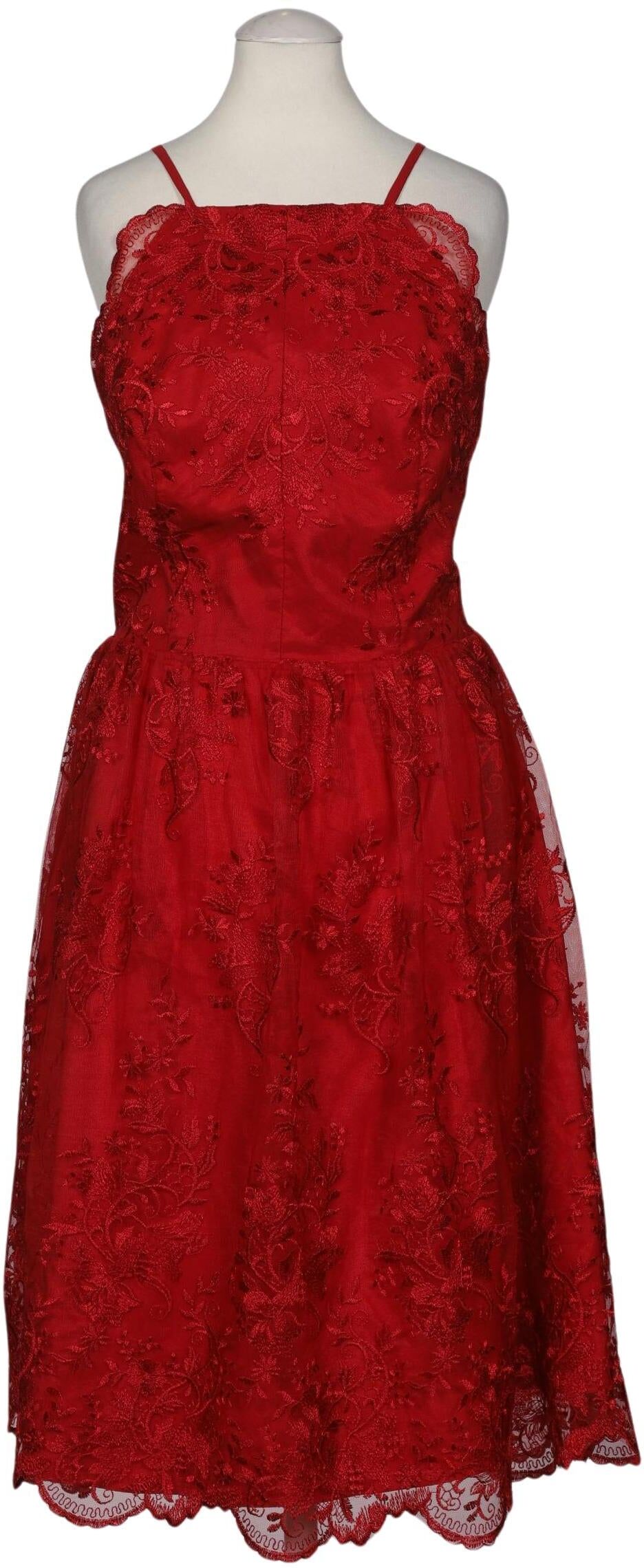 Chi Chi London Damen Kleid, Rot, Gr. XS, Synthetik - Second Hand