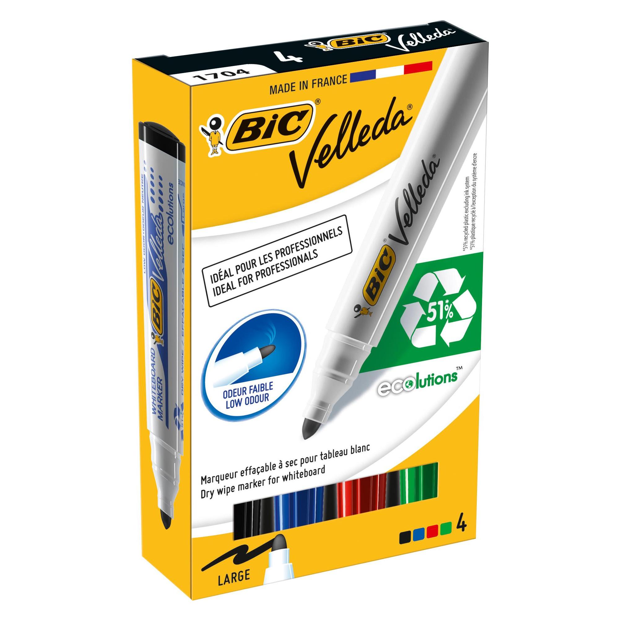 Bic Velleda (4x) (904941)