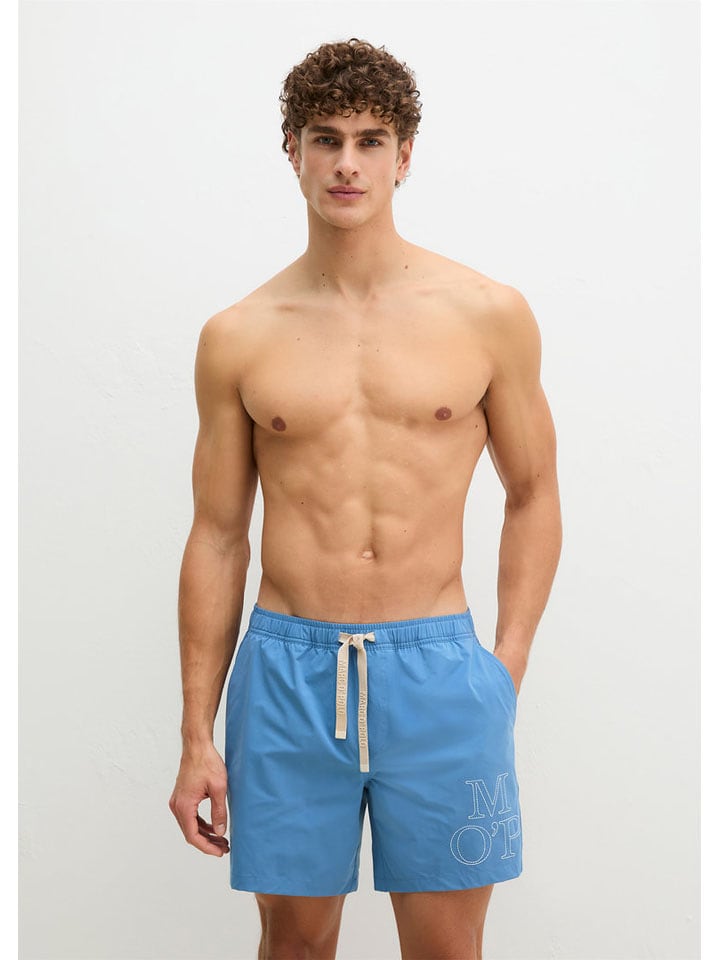 Marc O´Polo Bodywear Badeshorts in Hellblau - XL