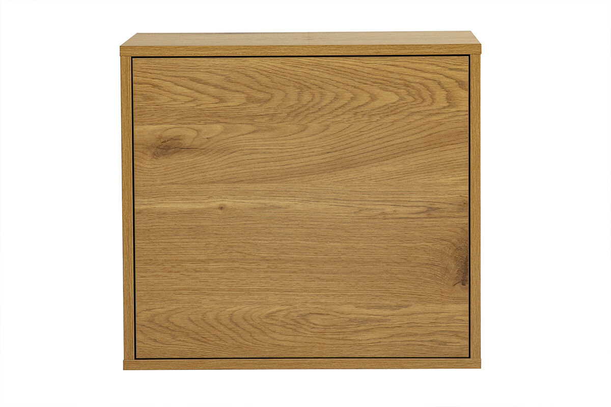 Miliboo Wandregal mit heller Holzoberfläche Eiche L55 cm FLEXO