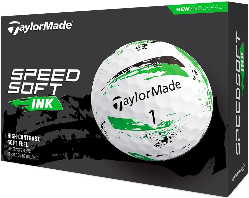 Taylormade  - SpeedSoft Ink Green - Balles neuves
