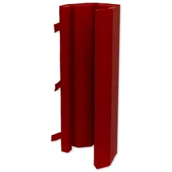 Prallschutz Schutzpolster für Mast (universal) - weiß