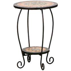 Siena Garden 380829 Blumenständer Prato Eisen mit Mosaikoptik