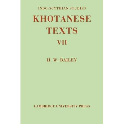 Indo-Scythian Studies, Taschenbuch von Harold Walter Bailey,H. W. Bailey, Cambridge Academic, 978-0-521-11873-6