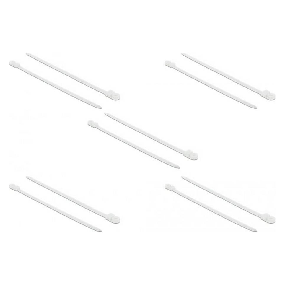 Delock Cable Tie with Fastening Eyelet (300 mm, 10 Stk.) (18947)