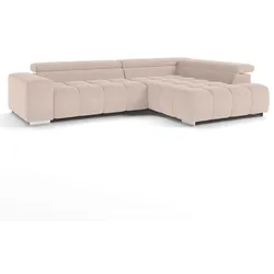 COTTA Ecksofa mit Funktion Orion Stoff Beige