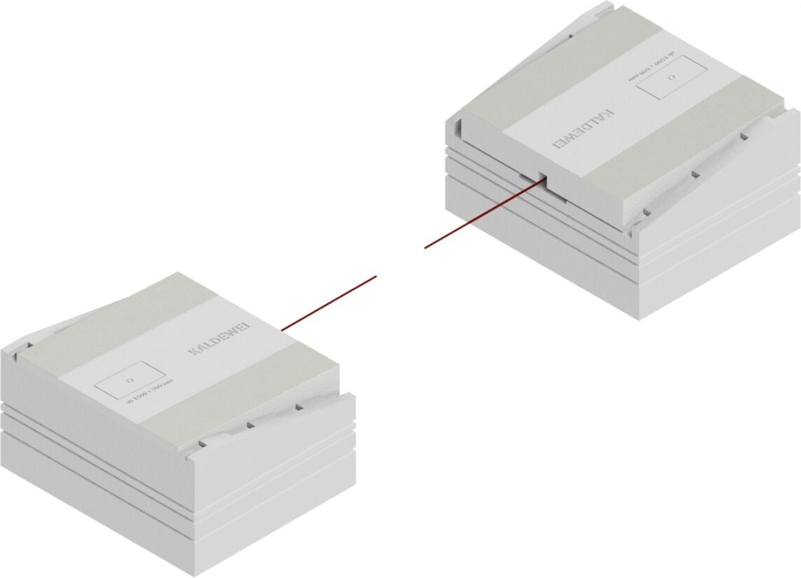 Kaldewei Duschwannen Mitten-Abstütz-System, 688076990000 688076990000