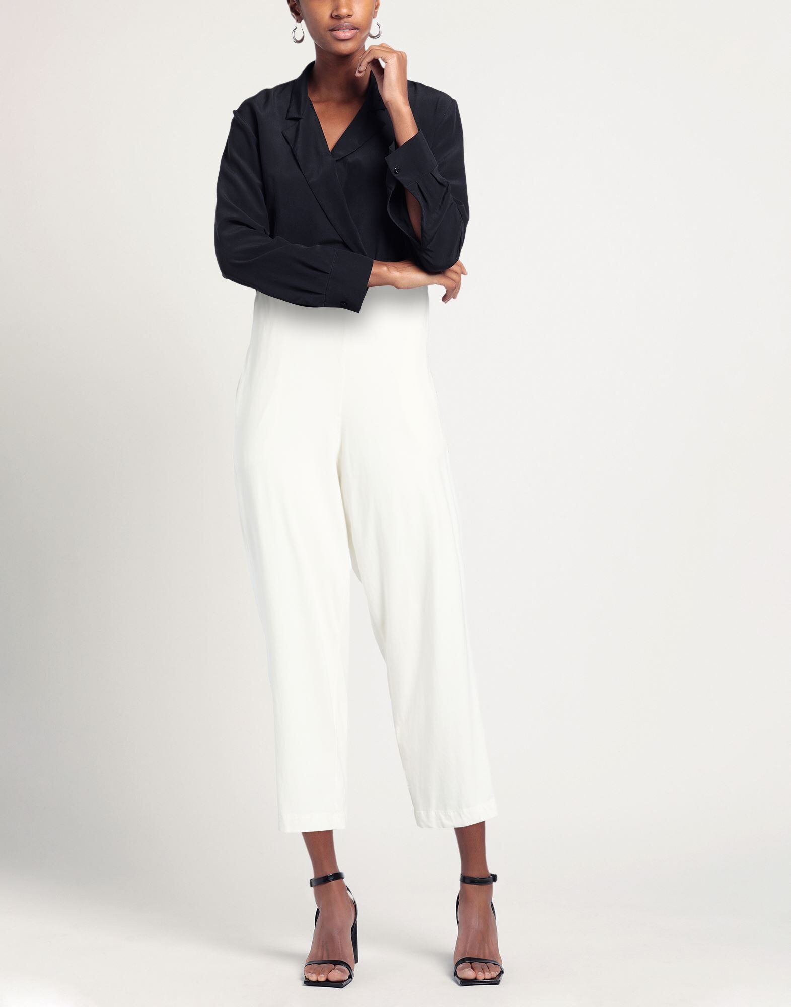 Industrial Pantalones Mujer Blanco XXL Mujer