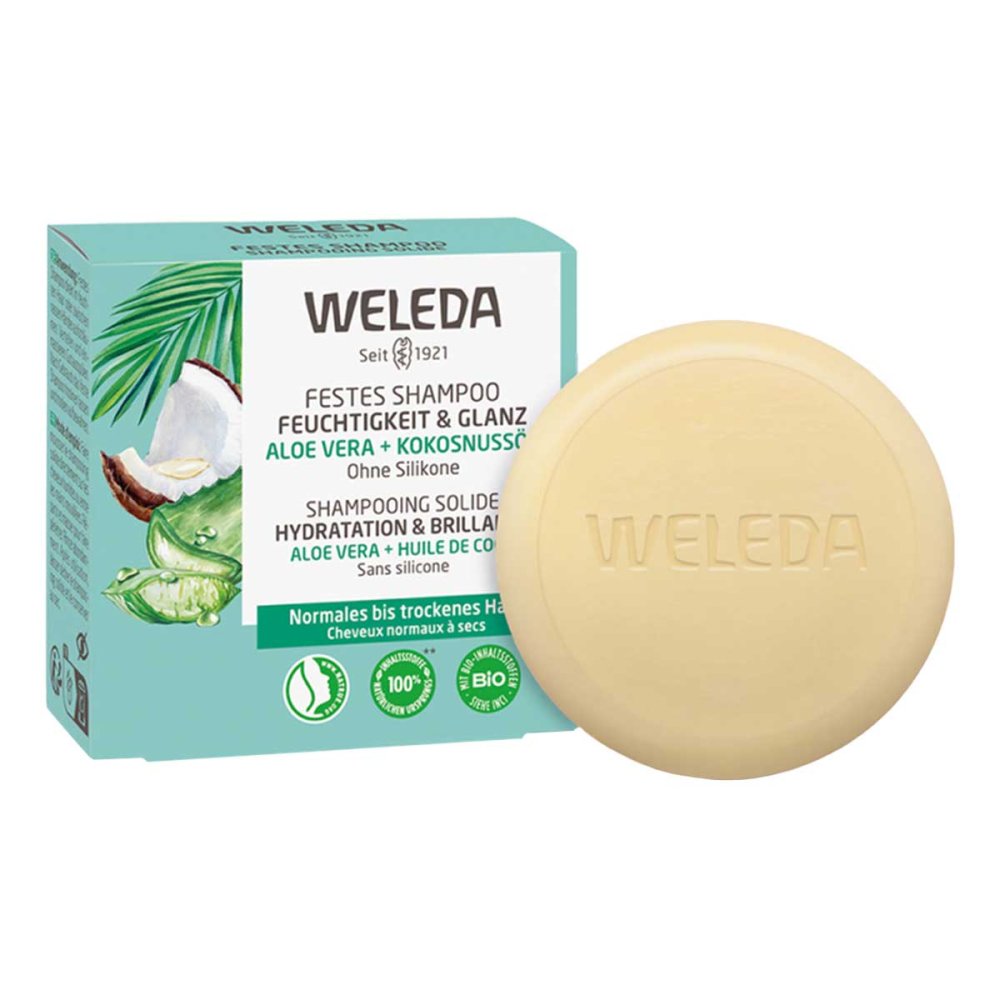 WELEDA AG Weleda Festes Shampoo Feuchtigkeit & Glanz 18854234