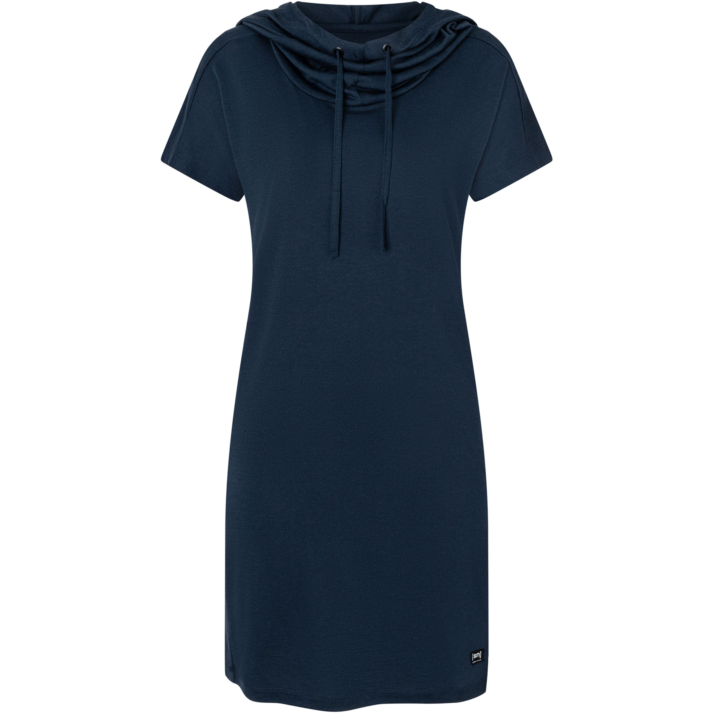 Super.Natural Funnel Kleid Damen Kleider blau Größe S Lifestyle Hautfreundlich Merinowolle