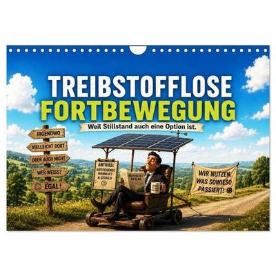 Treibstofflose Fortbewegung (Wandkalender 2027 DIN A4 quer), CALVENDO Monatskalender