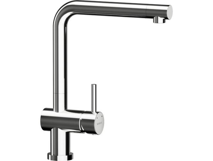 Schock Küchenarmatur Epos, Chrom, Metall, 5.1x31.5x21.2 cm, schwenkbarer Auslauf 360°, Küchen, Küchenausstattung, Küchenarmaturen