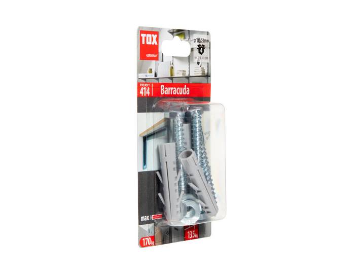 Tox Spreizdübel Barracuda mit Schraube M10 4 Stück