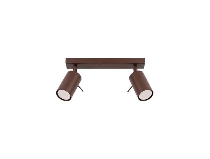 Design Deckenlampe „Ring“ 2-flammig Braun Sollux Lighting