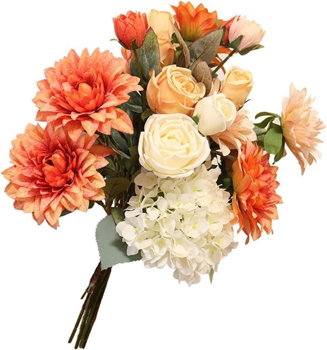 Roze Kunstbloemen Boeket voor Decoratie - 50 cm Hoog