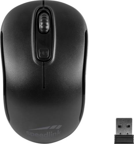 SpeedLink CEPTICA Maus Funk Optisch Schwarz 3 Tasten 1600 dpi