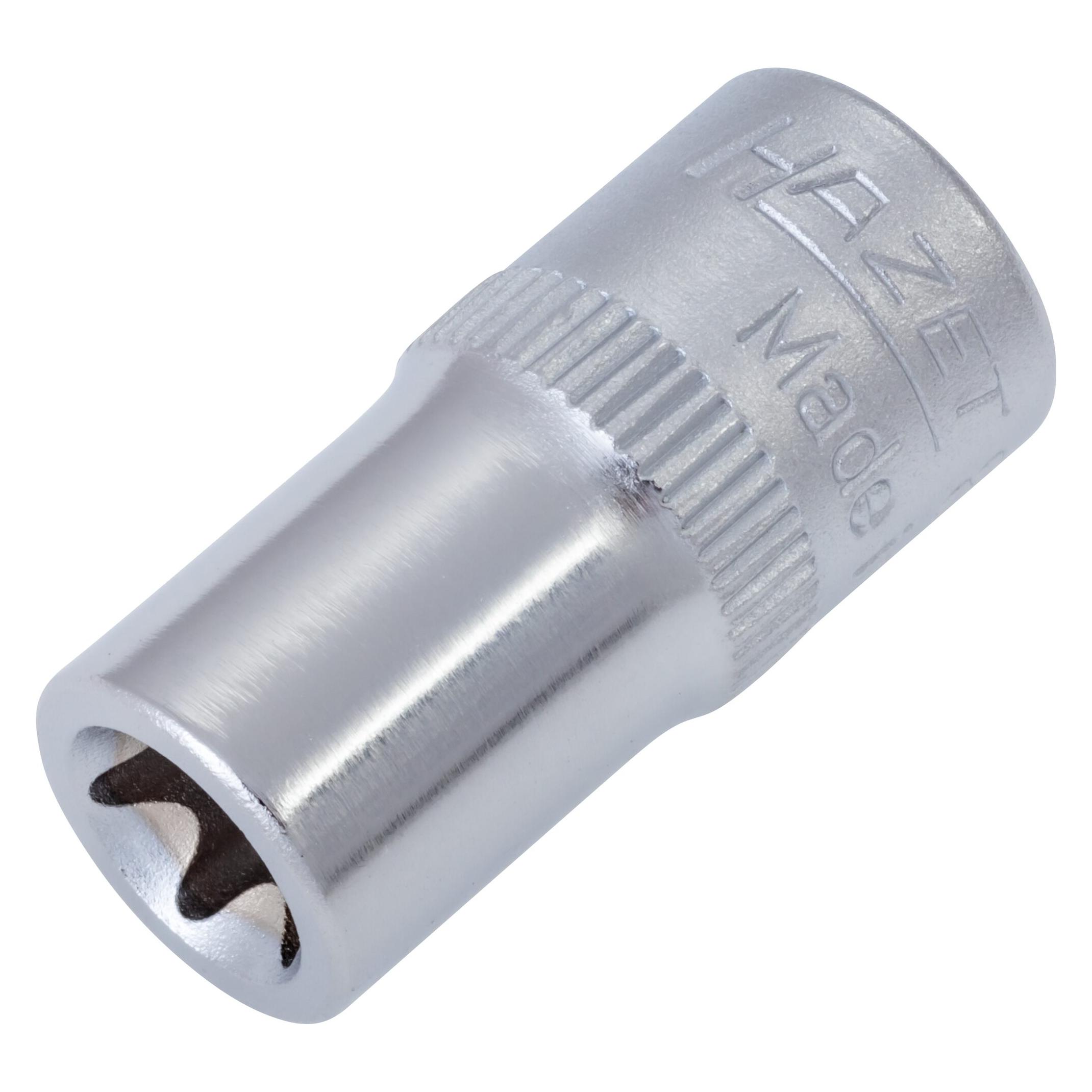 Hazet Steckschlüsseleinsatz TORX 850-E8 Vierkant6,3 mm (1/4 Zoll) Aussen TORX Profil E8 (850-E8)