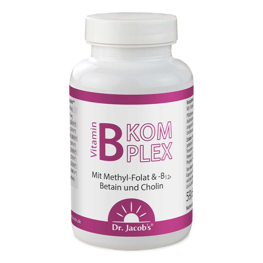 Dr. Jacob's Medical GmbH Dr. Jacob’s Vitamin-B-Komplex B12 Methyl-Folat Betain Cholin 19753452