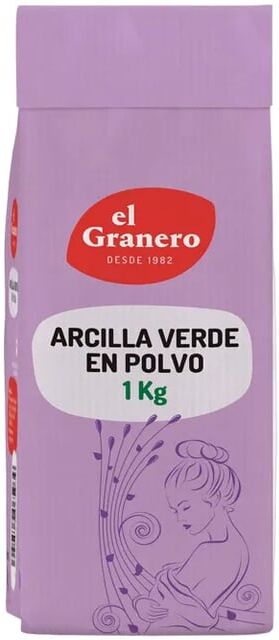 El Granero Integral ARCILLA VERDE EN POLVO 1000g