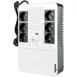 Legrand 310082 KEOR 800VA Line Interactive USV 6xSchuko