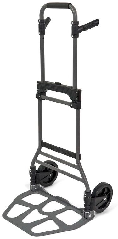 HBM Carrello manuale pieghevole da 150 kg con maniglie