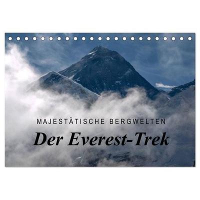 Majestätische Bergwelten - Der Everest Trek (Tischkalender 2026 DIN A5 quer), CALVENDO Monatskalender