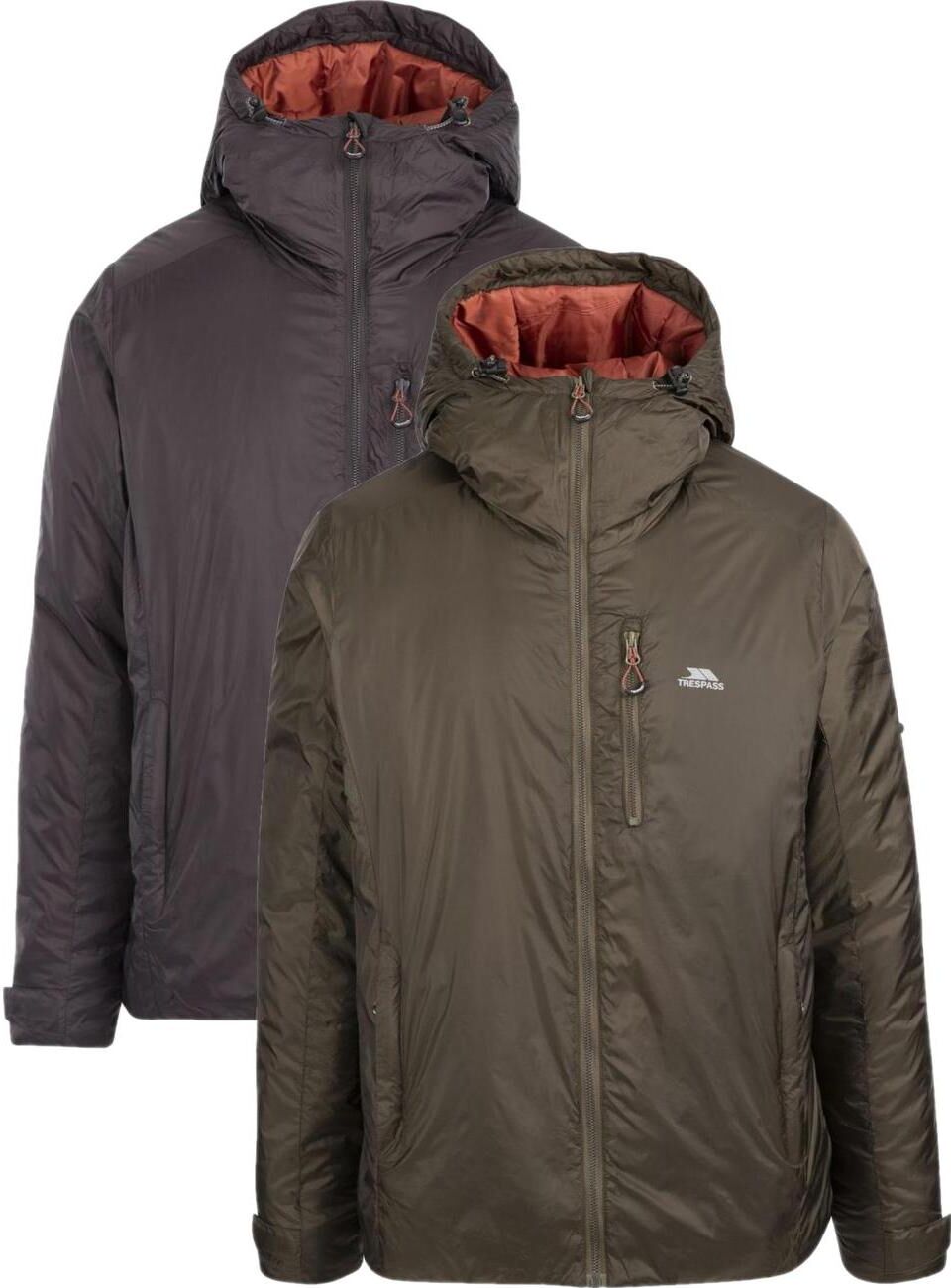 Trespass Pardshaw- Male Casual Jacket  / Jakke Dark Vine Xl