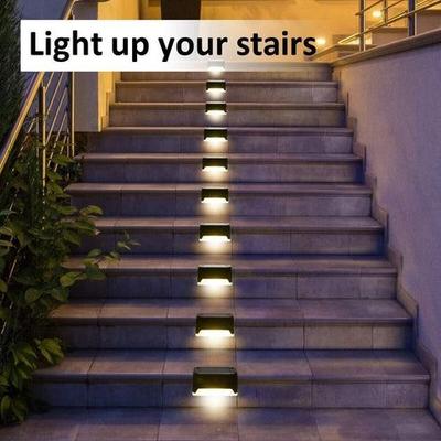 The Cart Load Outdoor LED Deck Lights, Solar Waterproof Step Lamps For Stairs And Fence, Warm White LED, Easy Install, Durable Outdoor LED Deck Lights, Solar Waterproof Step Lamps For Stairs And Fence, Warm White LED, Easy Install, Durable
