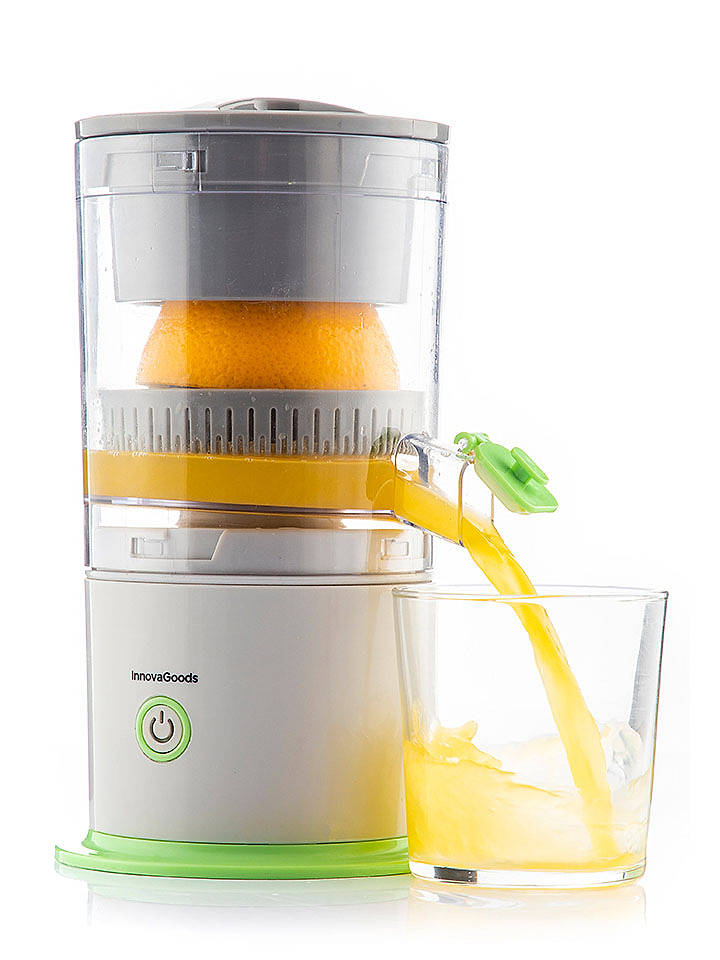 InnovaGoods Automatischer Entsafter "Juisso" in Grau/ Grün - 250 ml - onesize