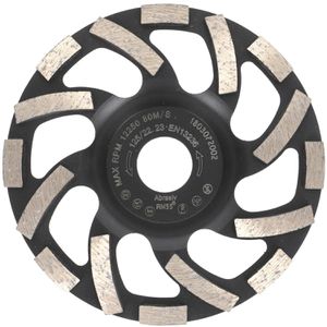 Prodiamant Diamantschleiftopf ST91 Abrasiv Turbo, 125 x 5mm (ØxH), für Estrich, Putz