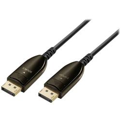Maxtrack DisplayPort / Glasfaser Anschlusskabel DisplayPort Stecker, DisplayPort Stecker 30.00 m Schwarz C 509-30 ML 8K UHD DisplayPort-Kabel