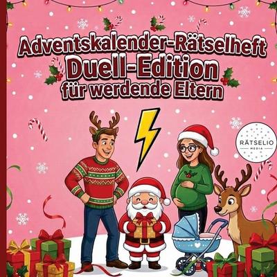 Adventskalender-Rätselheft, Taschenbuch von Rätselio Media, Rätselio Media, 978-3-693-44100-8