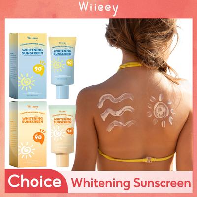 Perfect Picks Market Sunscreen Cream UV Protection Cream With Oil Control & Moisturizing Brightening Care 40g Boxed