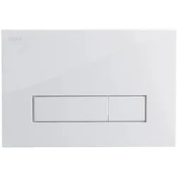 MEPA, Betätigungsplatte, Orbit Betätigungsplatte R11, 2-Mengen-Spültechnik, weiss, Kunststoff