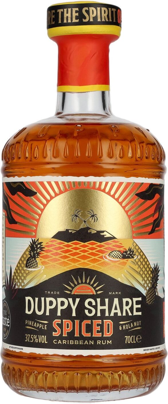The Duppy Share Rum Duppy Share Spiced Caribbean Rum 37,5% Vol. 0,7l