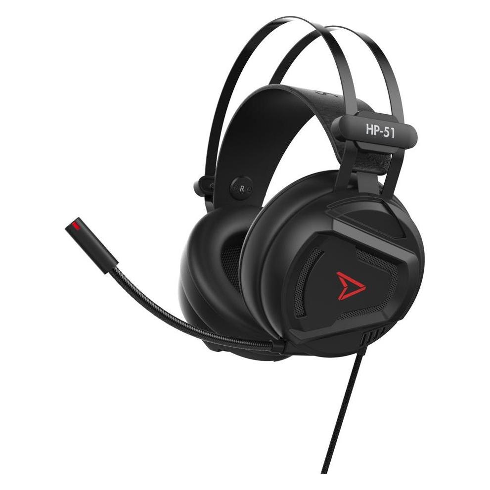 Steelplay Wired Headset 5.1 Sound HP51 Schwarz (Kabelgebunden) (JVAMUL00110)