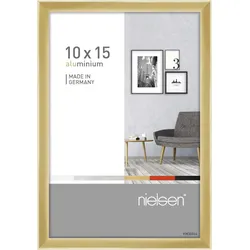 Nielsen Bilderrahmen Pixel Aluminium Gold / 10 x 15