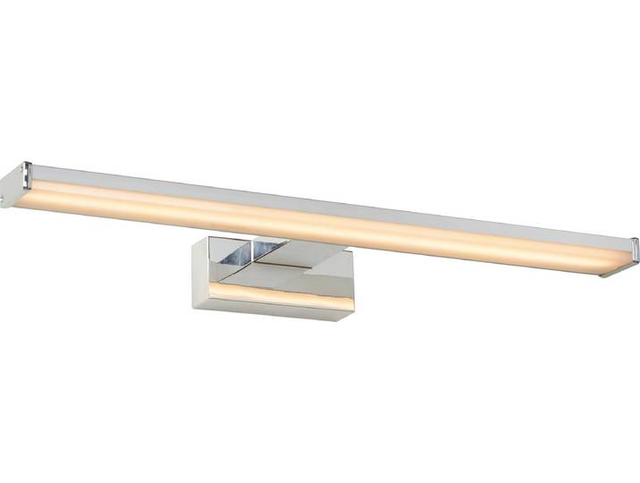 Lucide ONNO - Spiegellamp Badkamer - LED - 1x8W 3000K - IP44 - Mat chroom