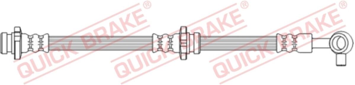 Bremsschlauch QUICK BRAKE 50.745, Links