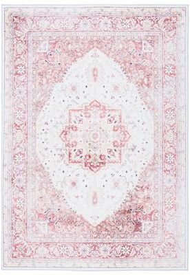 SAFAVIEH Tucson Machine Washable Slip Resistant Cynthia Oriental Medallion Rug