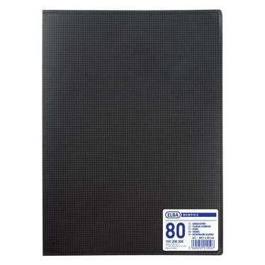 Elba Sichtbuch "Memphis" DIN A3, mit 20 Hüllen, schwarz (044329NOI (A3, 20x) (044329NOI)