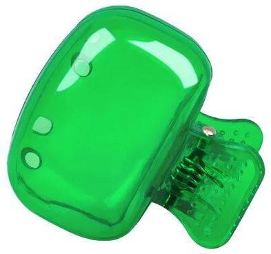 Inspired Finds CleanGuard Portable Toothbrush Head Covers Protective Travel Case green
