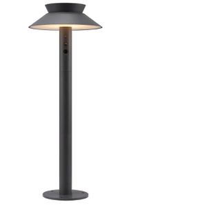 Nordlux Wegeleuchte Justina, anthrazit, mit Solar, Pollerleuchte, LED, IP44, mit Bewegungsmelder, Höhe 60 cm