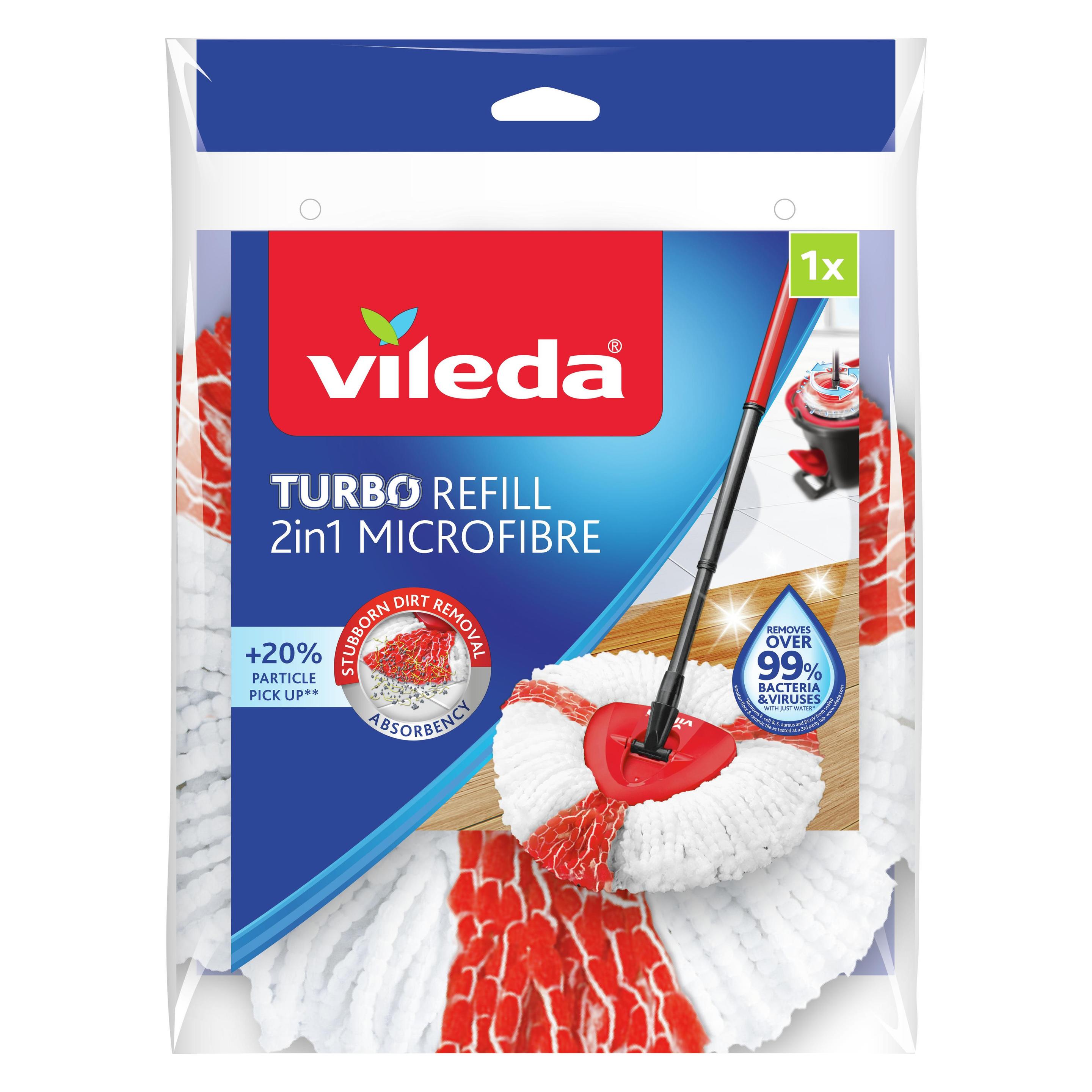 Vileda Ersatz-Mop zu Easy Wring & Clean Turbo (1 Stk.) (2441)