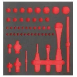 FORMAT Modul 2/3 Steckschlüssel 1/4+1/2" leer