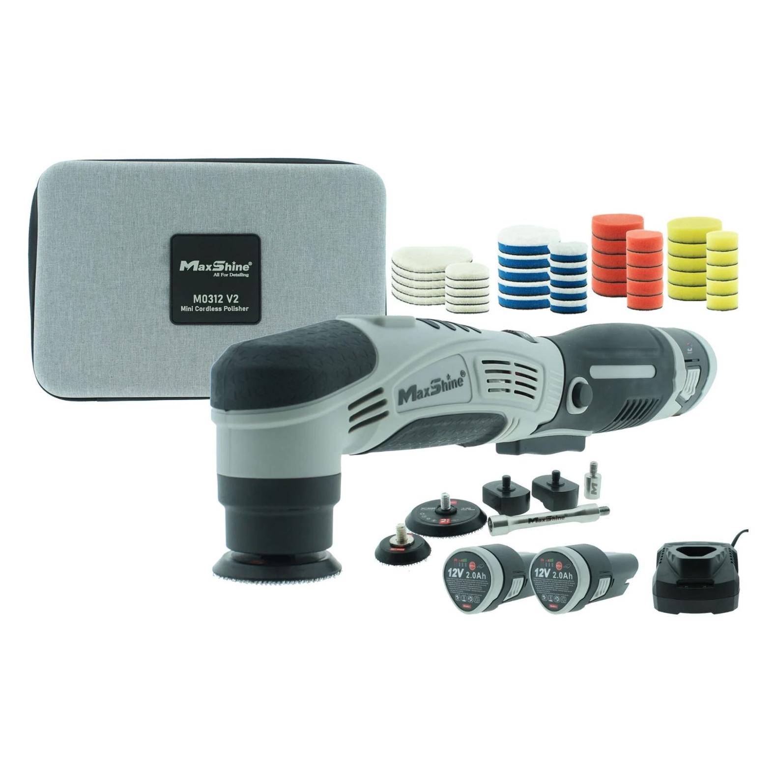 MaxShine Mini Cordless Polisher is a compact 12v cordless 12v polisher (TG151004)